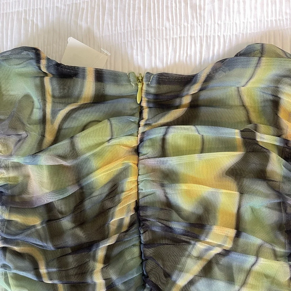 Patterned Mini Dress - Picture 4 of 5